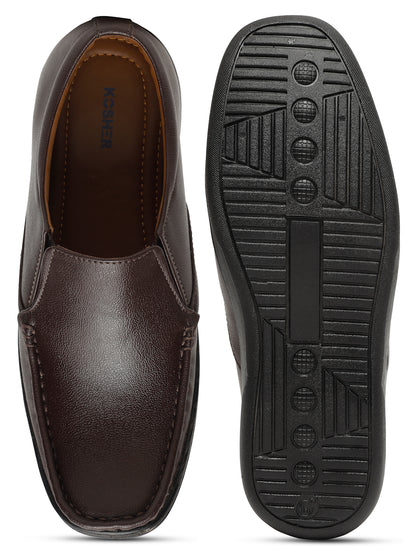 Kosher Brown Color Lace-up Formal Shoes