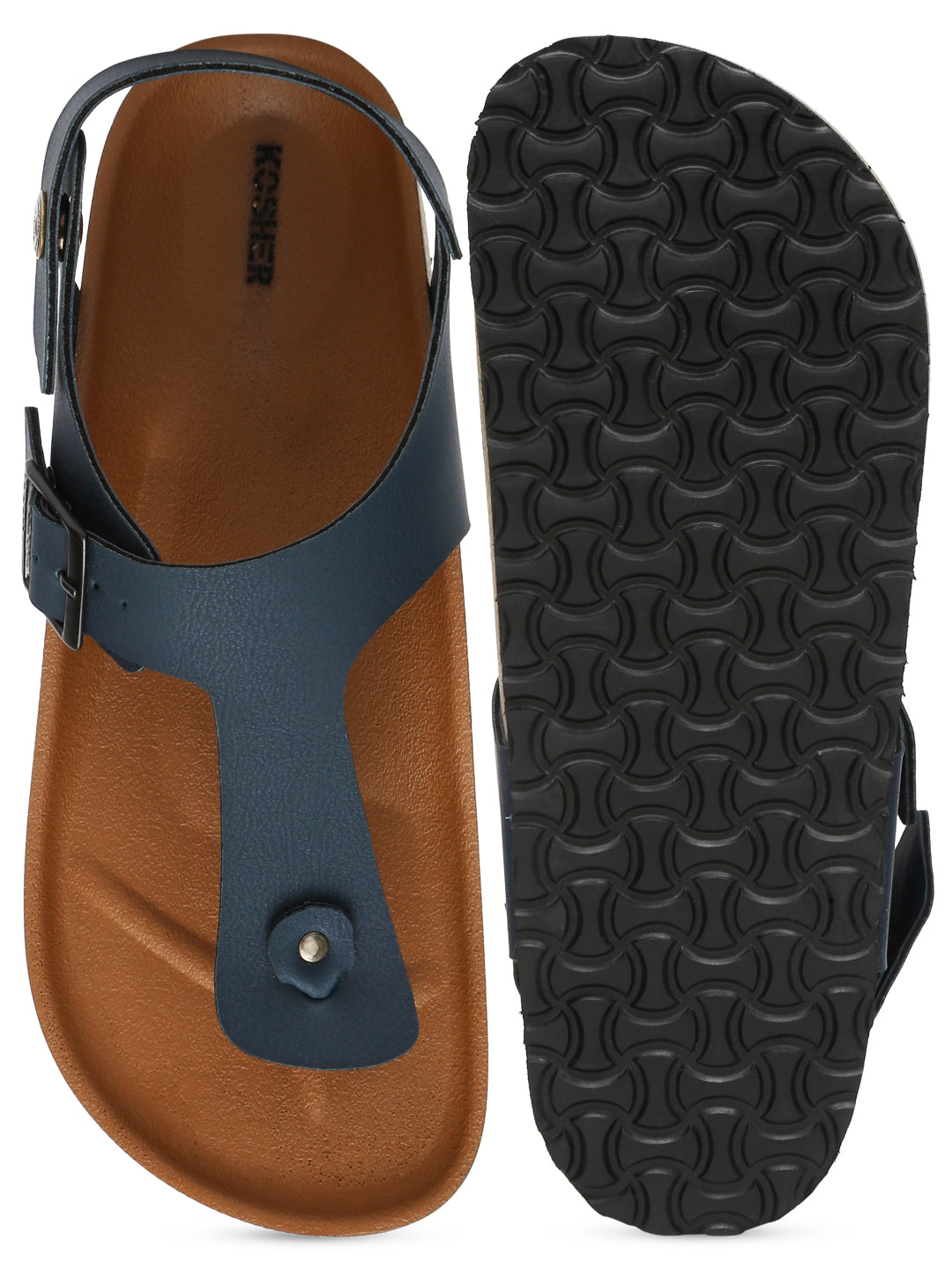 Kosher Navy color casual sandal