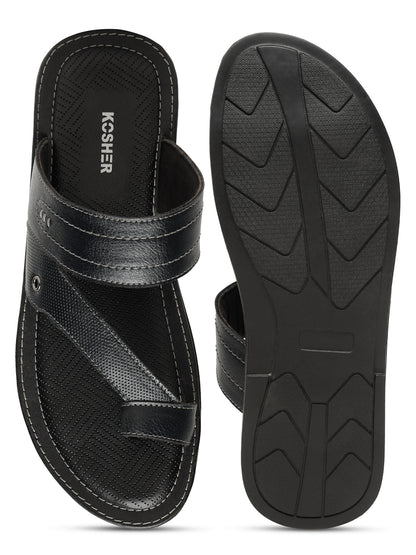 Kosher Navy Men's formal slipper