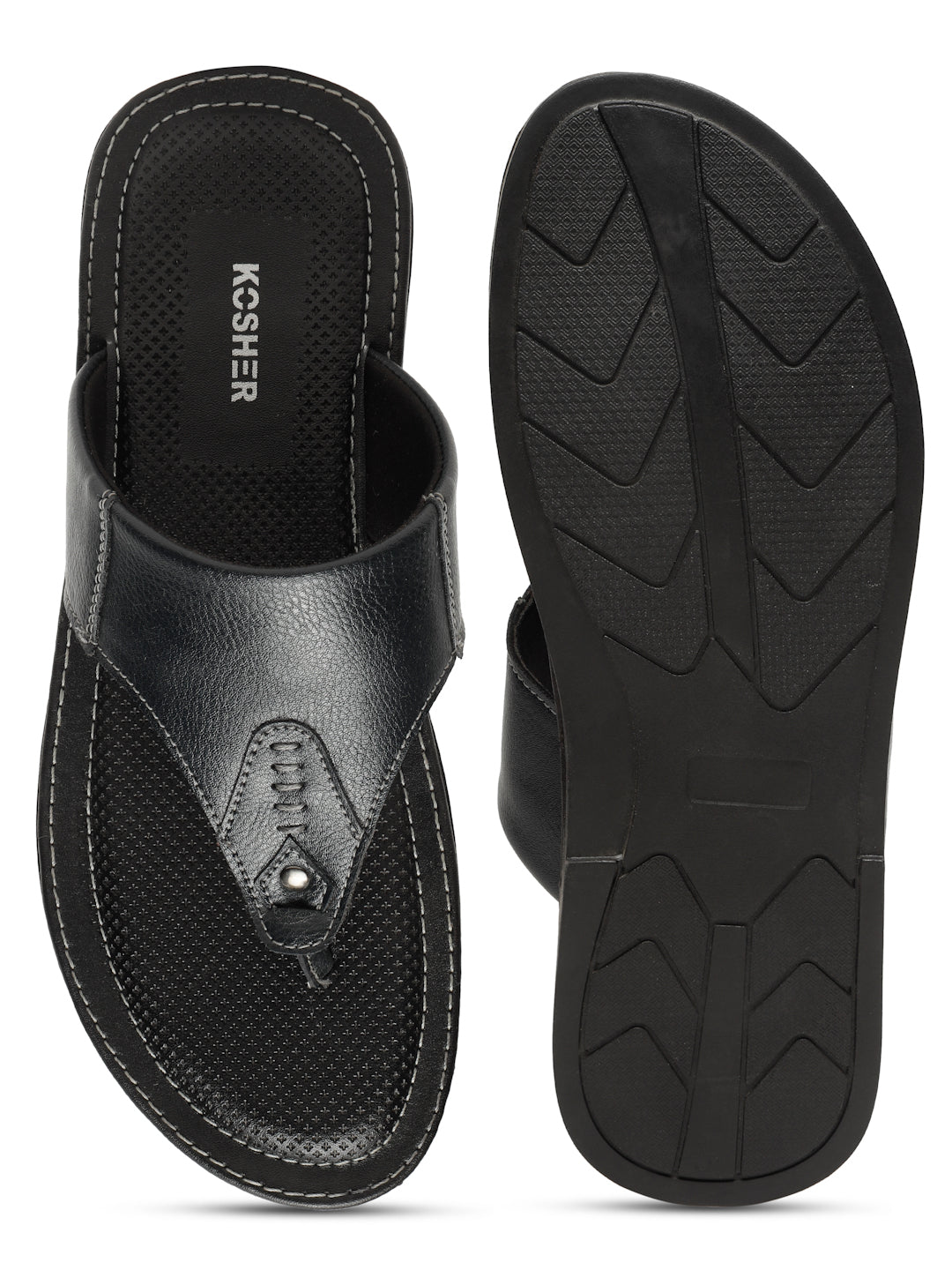 Kosher Navy Men's formal slipper