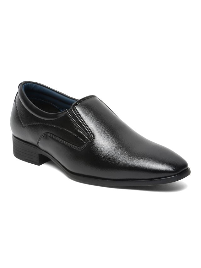 Kosher Black Color Slip-on Men's Formal Shoes