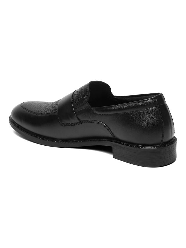 Kosher Black Color Slip-on Men's Formal Shoes