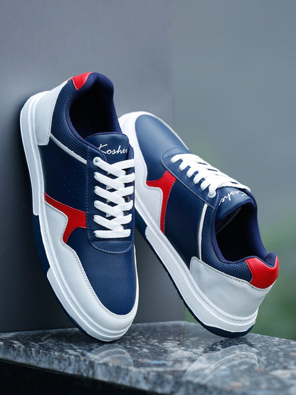 Kosher Navy & Red Men’s Sneaker