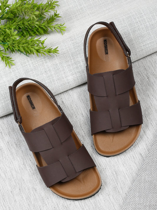 Kosher Brown color casual sandal