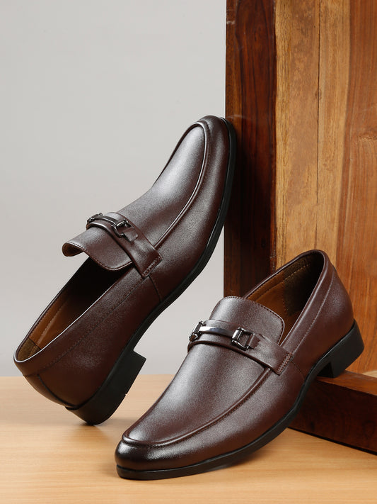 Kosher Brown Color Slip-on Formal Shoes