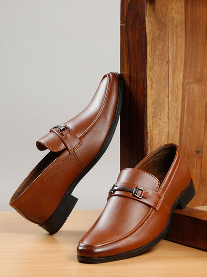 Kosher Tan Color Slip-on Formal Shoes