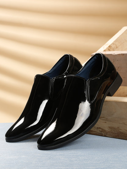 Kosher Black Color Slip-on Formal Shoes