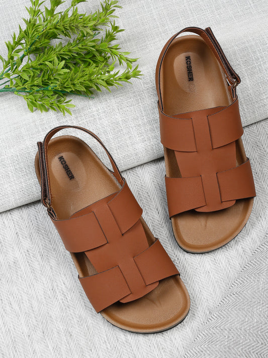 Kosher Tan color casual Sandal