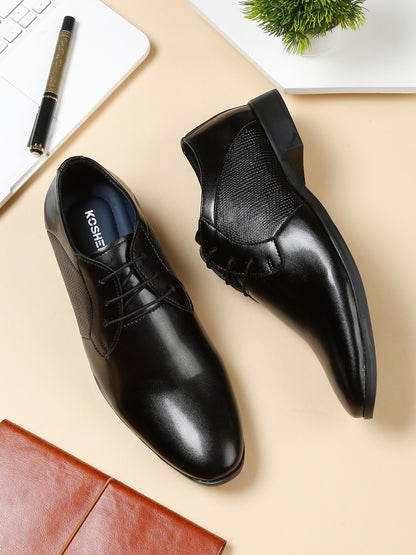 Kosher Black Color lace-up Formal Shoes