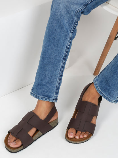 Kosher Brown color casual sandal