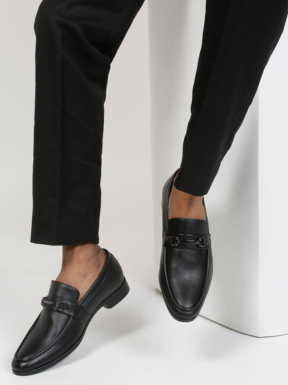 Kosher Black Color Slip-on Formal Shoes
