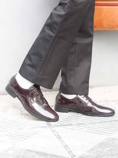 Kosher P.brown Color Slip-on Formal Shoes