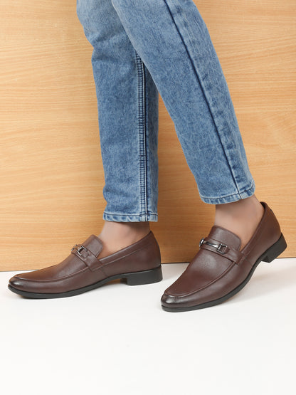 Kosher Brown Color Slip-on Formal Shoes