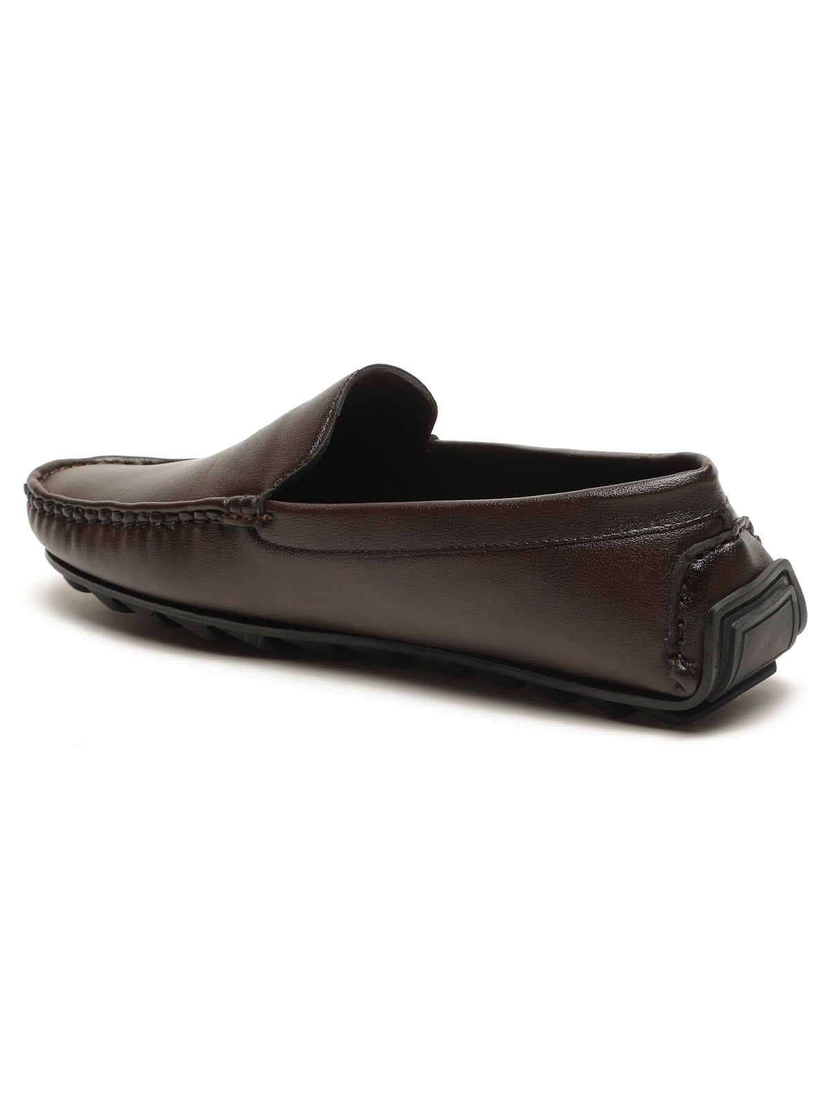 KOSHER Premium Brown Synthetic Leather Driving Loafers for Men – Lightweight, Comfortable Slip-On