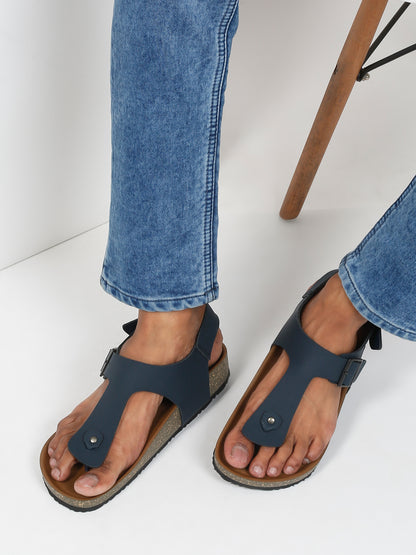 Kosher Navy color casual sandal