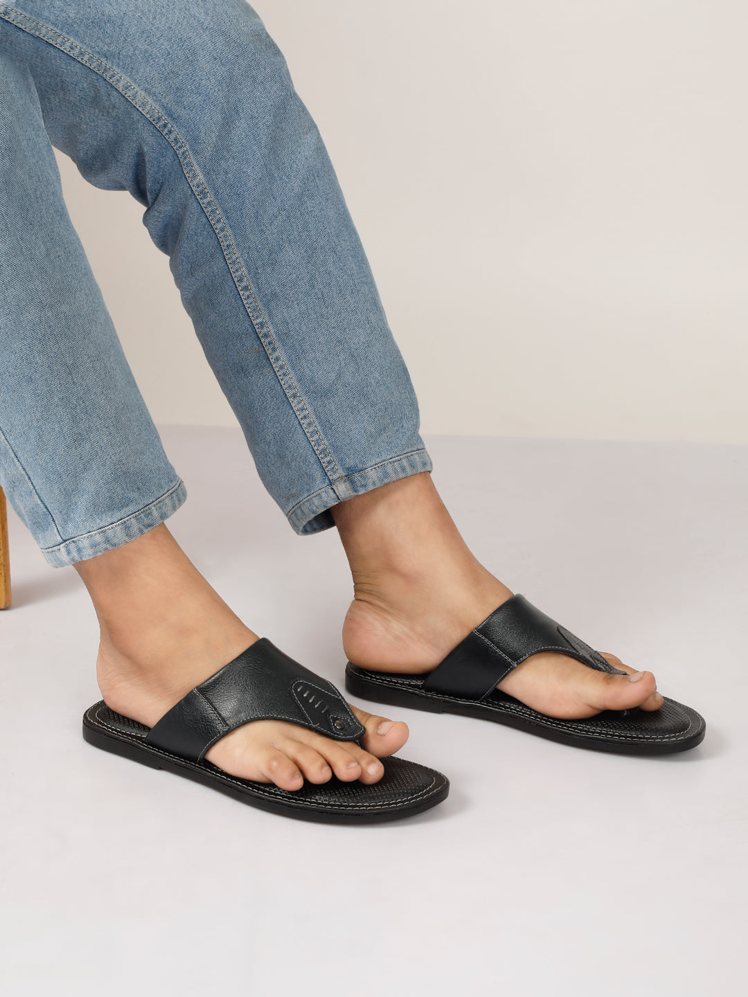 Kosher Navy Men's formal slipper