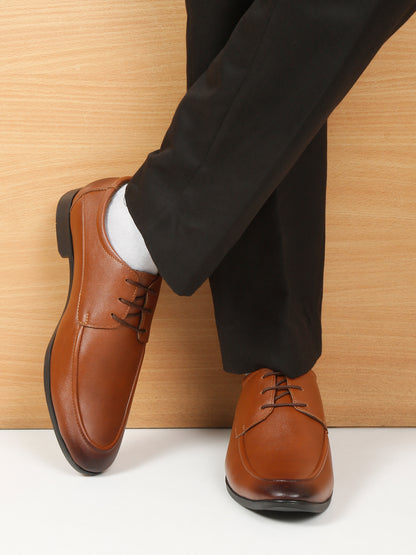 Kosher Tan Color lace-up Formal Shoes