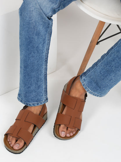 Kosher Tan color casual Sandal