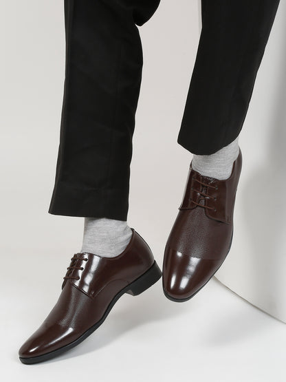 Kosher Tan Color Lace-up Formal Shoes