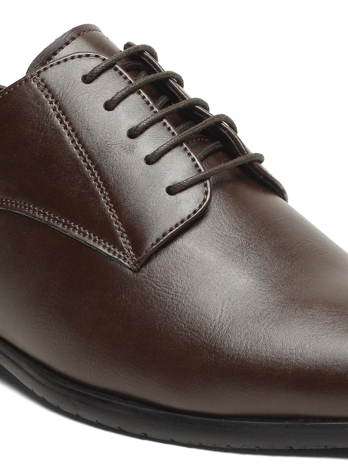 KOSHER Men’s Brown Formal Shoes | Classic Lace-Up Derby Shoes