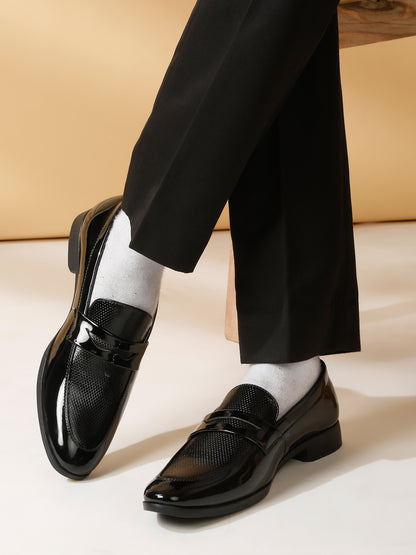 Kosher Black Color Slip-on Formal Shoes