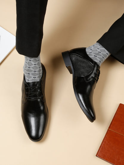 Kosher Black Color lace-up Formal Shoes