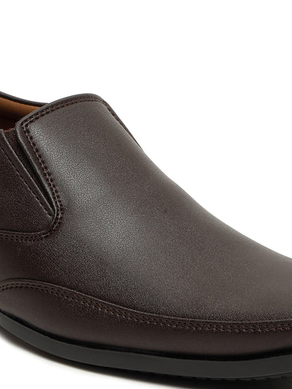 Kosher Brown Color Slip-on Formal Shoes