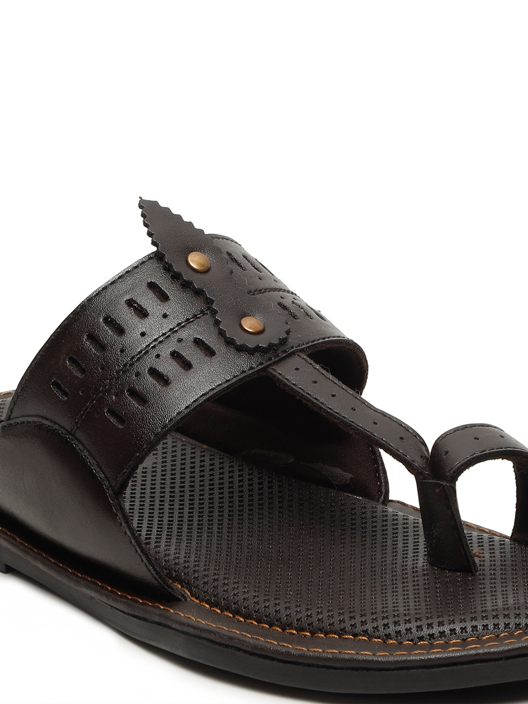 Kosher Brown Men's formal slipper