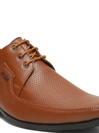 Kosher Tan Color Lace-up Formal Shoes