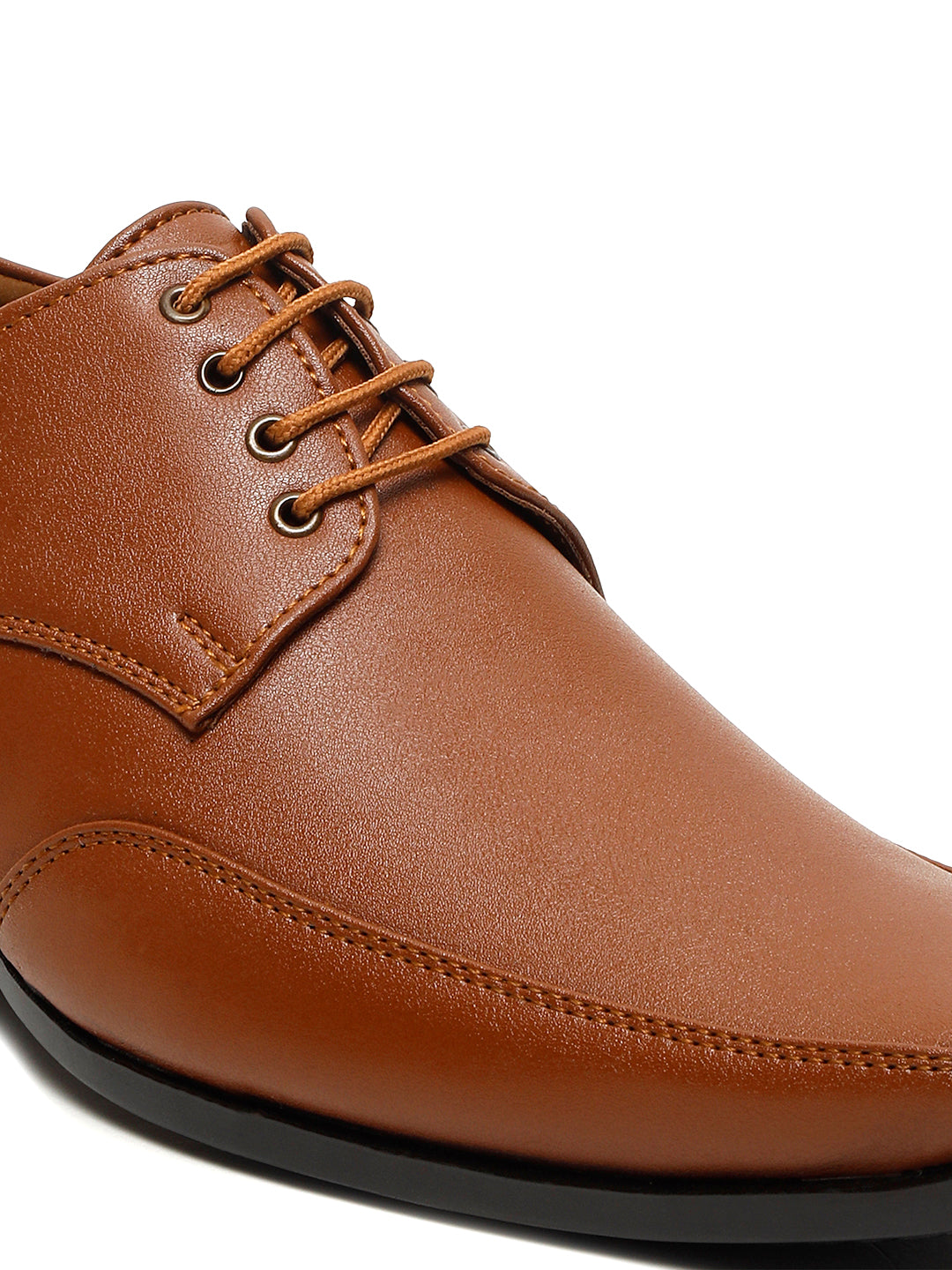 Kosher Tan Color Lace-up Formal Shoes