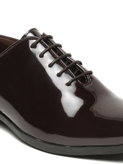 Kosher P.brown Color Lace-up Formal Shoes