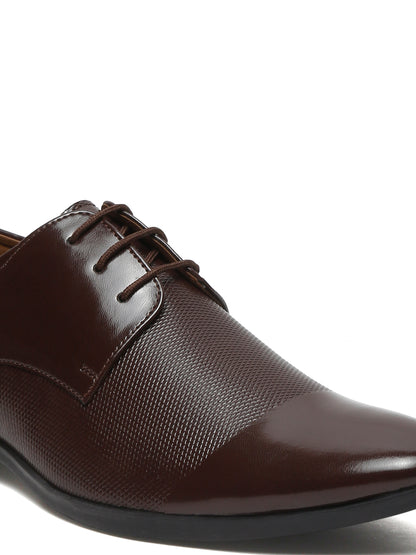 Kosher Brown Color Lace-up Formal Shoes
