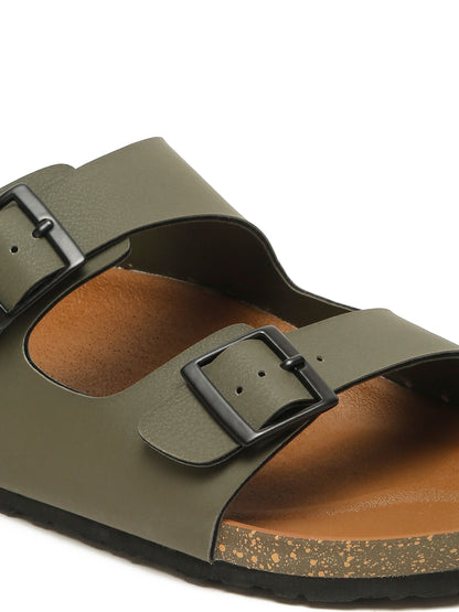 Kosher Olive Men's Casual Sandal