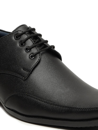 Kosher Black Color Lace-up Formal Shoes