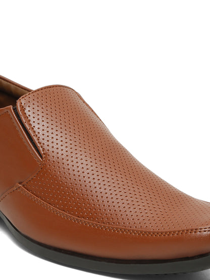 Kosher Tan Color Slip-on Formal Shoes