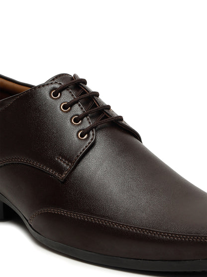 Kosher Brown Color Lace-up Formal Shoes