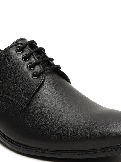 Kosher Black Color Lace-up Formal Shoes