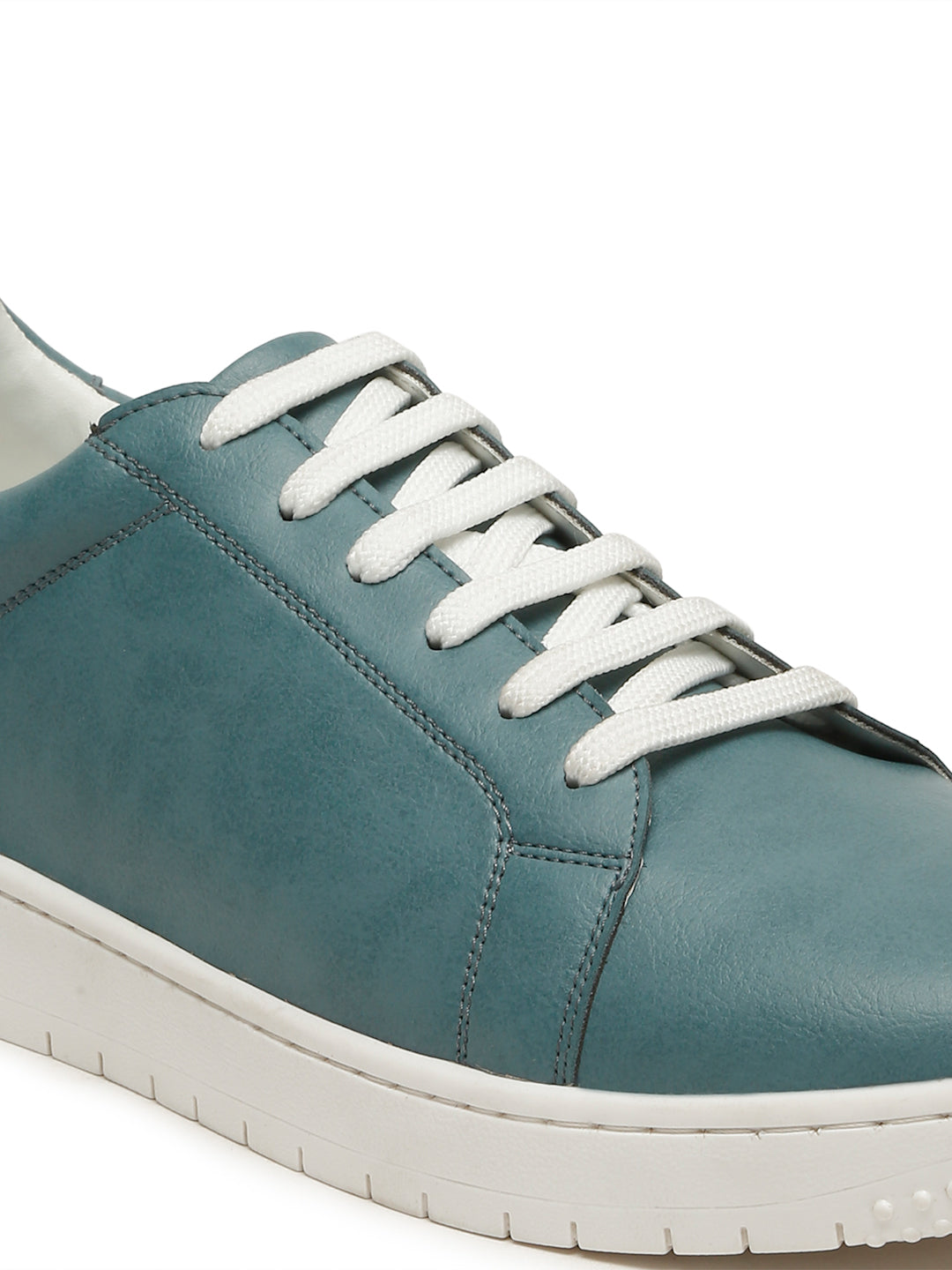 Kosher Blue Color Lace-up Men's Casual Sneaker Shoes