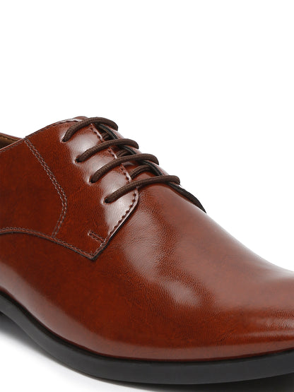 Kosher Tan Color Lace-up Formal Shoes