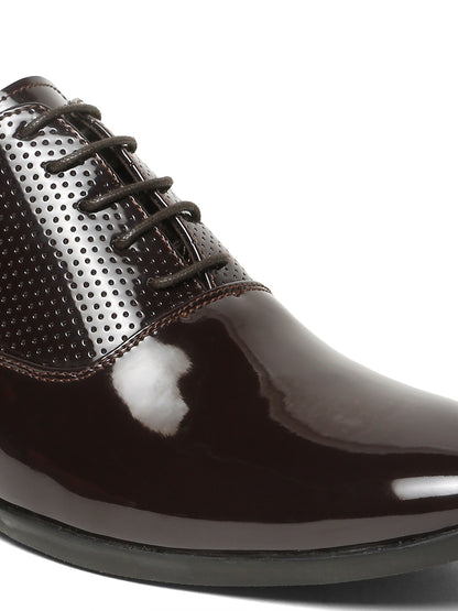 Kosher P.brown Color Lace-up Formal Shoes