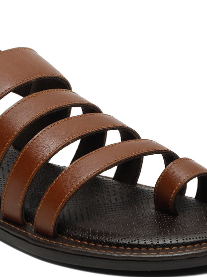 Kosher Tan Men's formal sandal