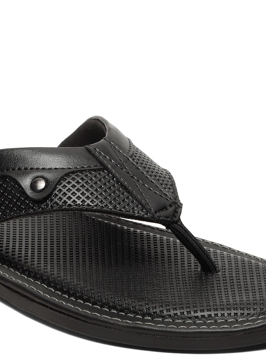 Kosher Black Men's formal slipper