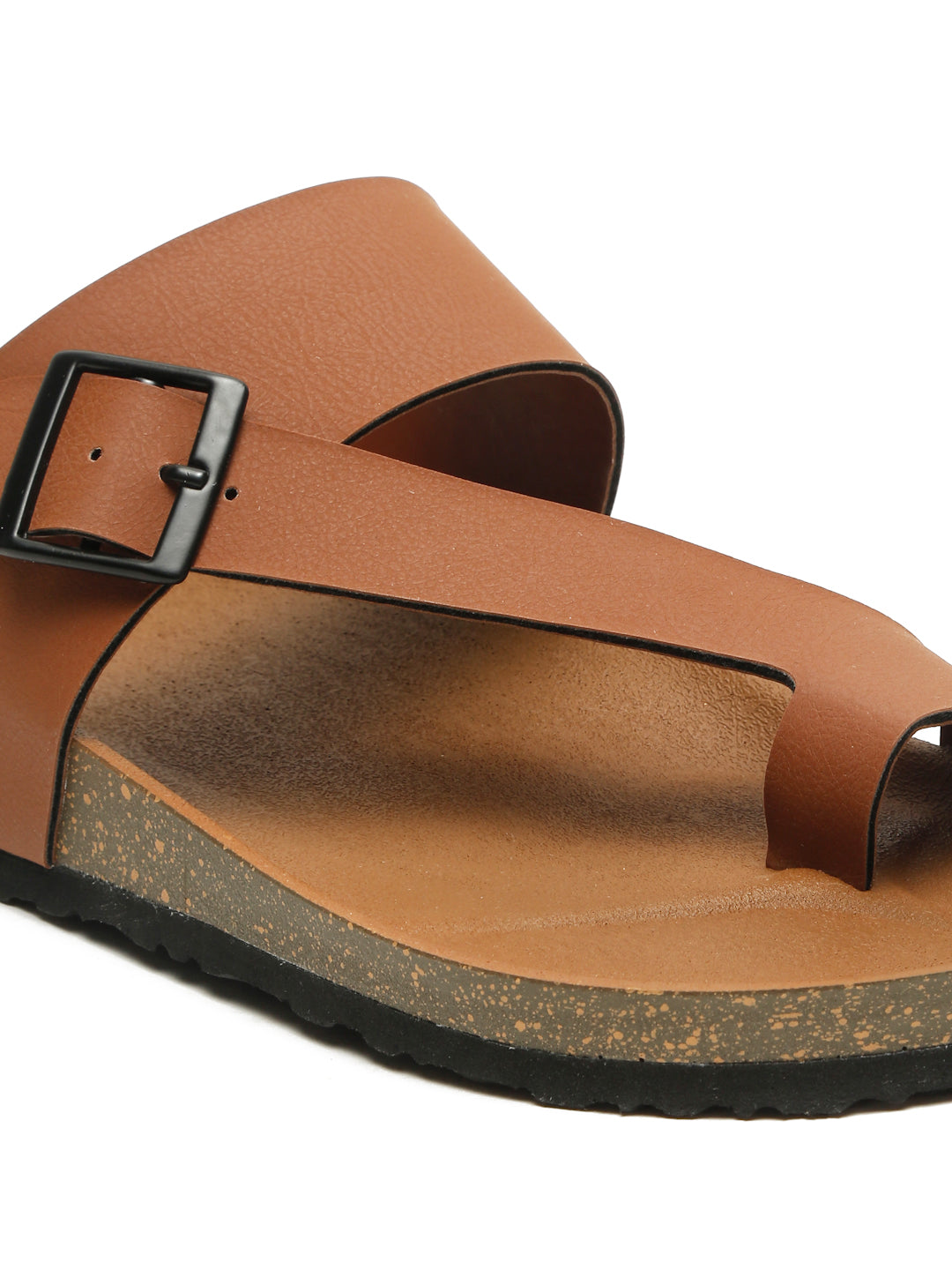 Kosher Tan Color Men's Casual Sandal, Slipper