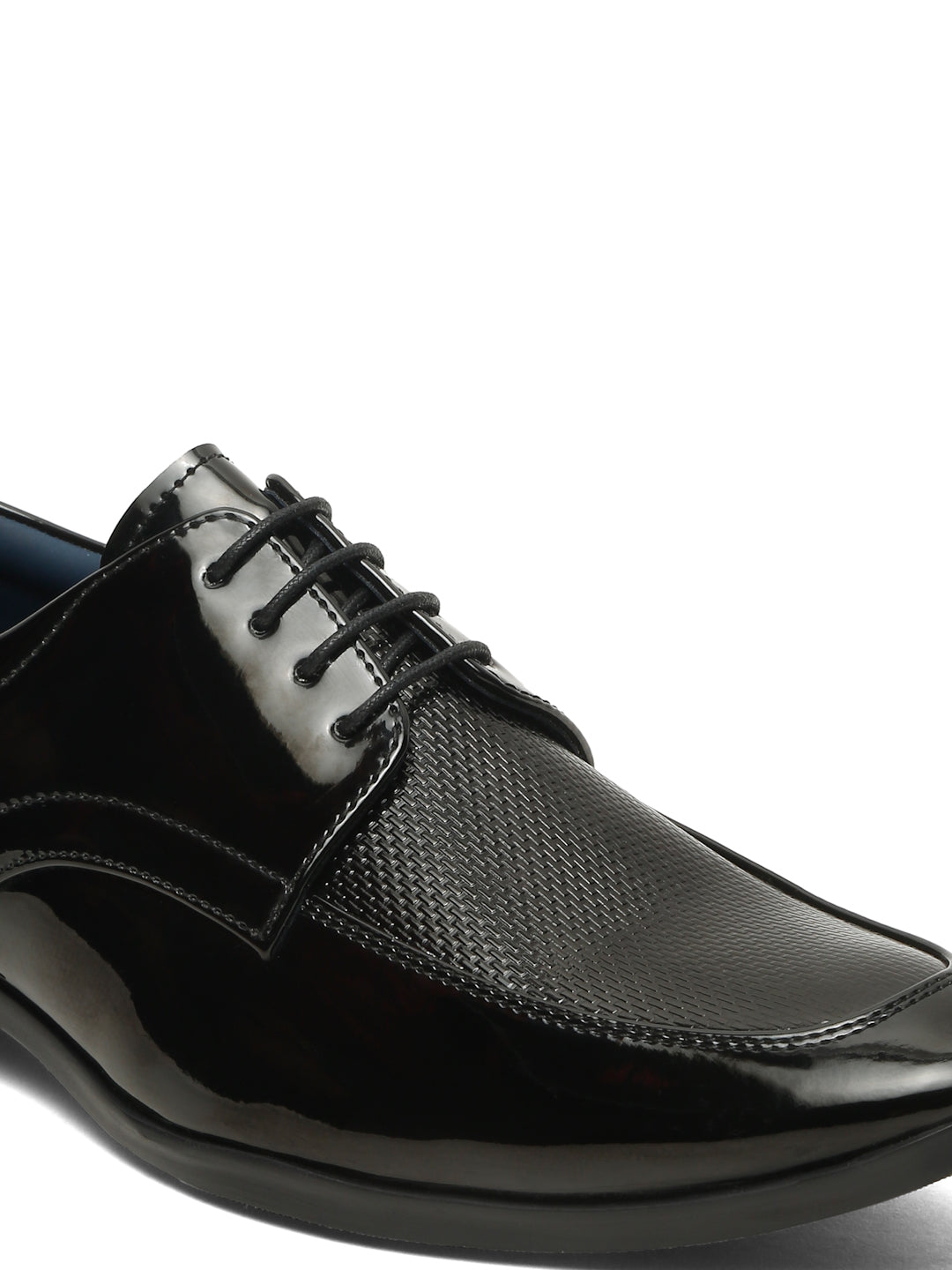Kosher Black Color Lace-up Formal Shoes