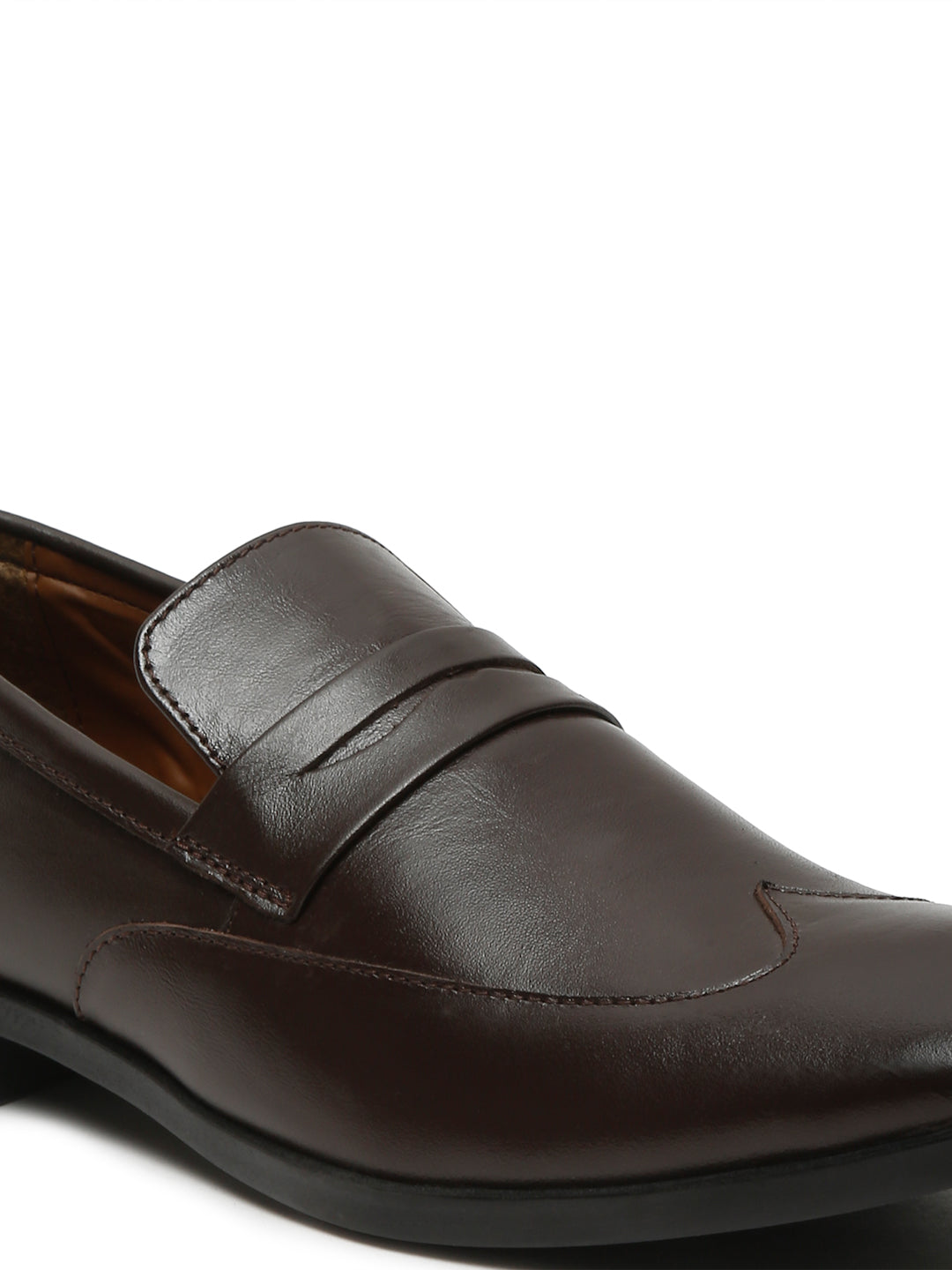 Kosher Brown Colour Slip-on Formal Shoes