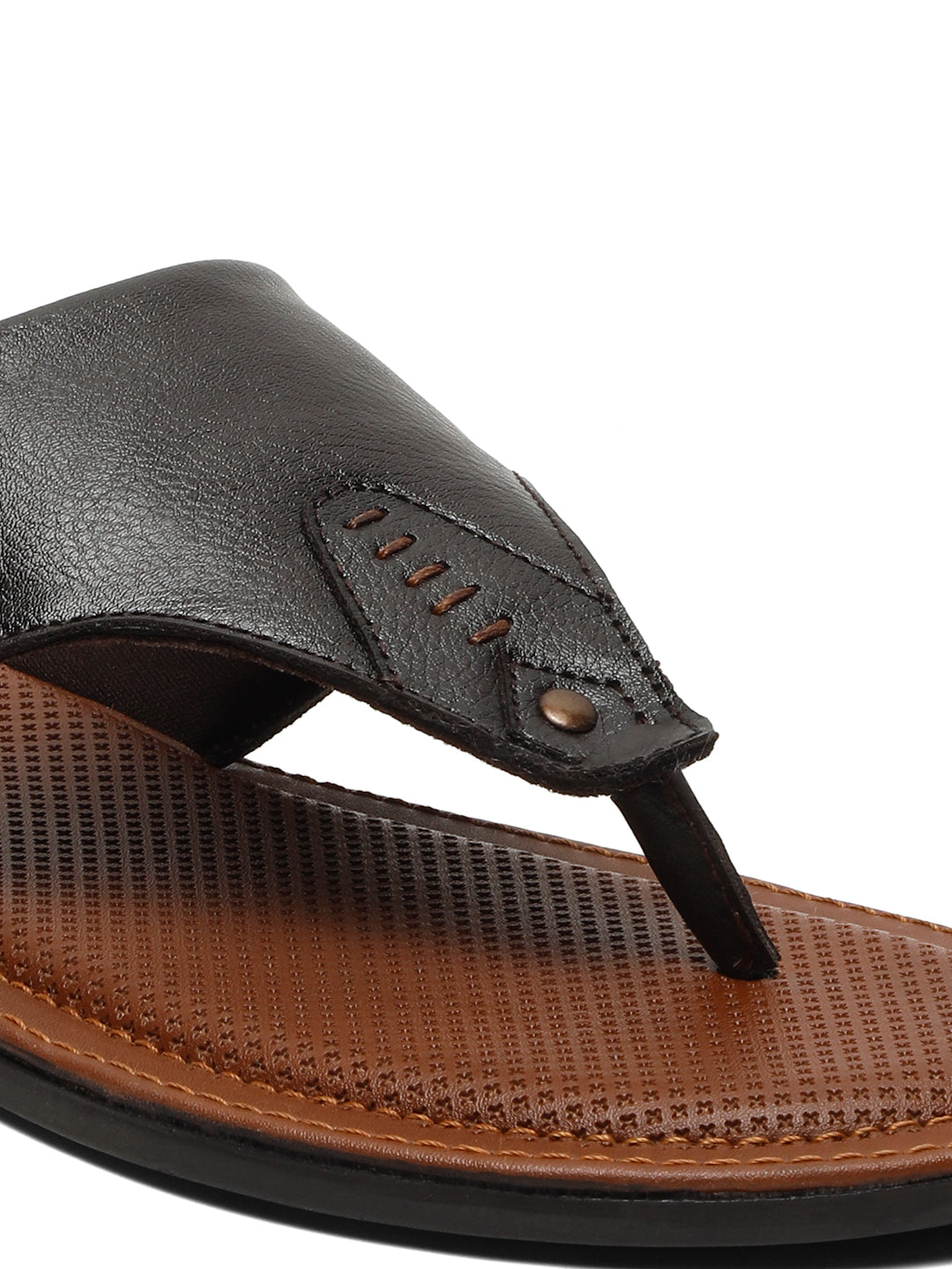 Kosher Brown Men's formal slipper