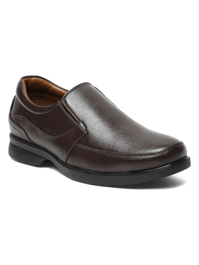 Kosher Brown Color Slip-on Men's Formal Shoes