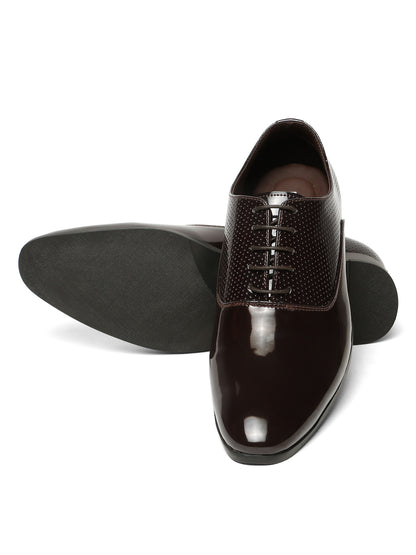 Kosher P.brown Color Lace-up Formal Shoes