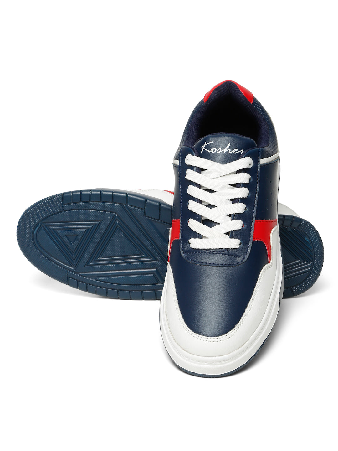 Kosher Navy & Red Men’s Sneaker