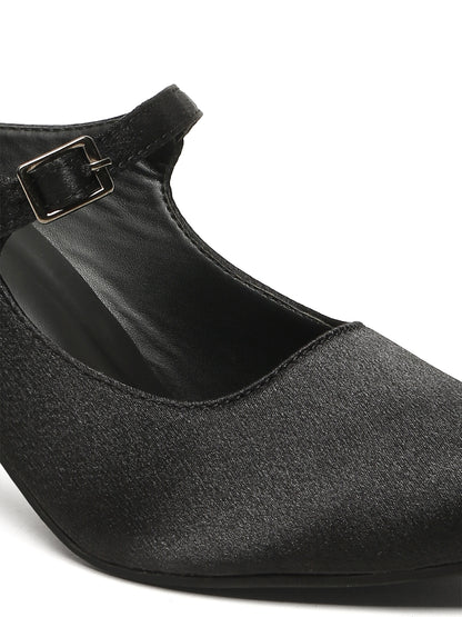 Kosher Women's Green Mules Heels – Elegant Pointed Toe Slip-On Pumps